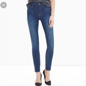 Gap's Skinny  high rise jeans
